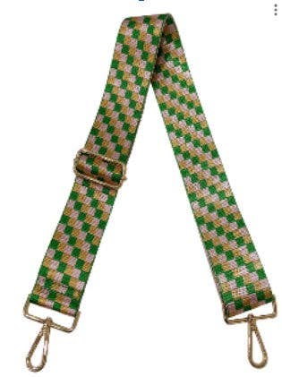 Hendrix Checkered Guitar Bag Strap