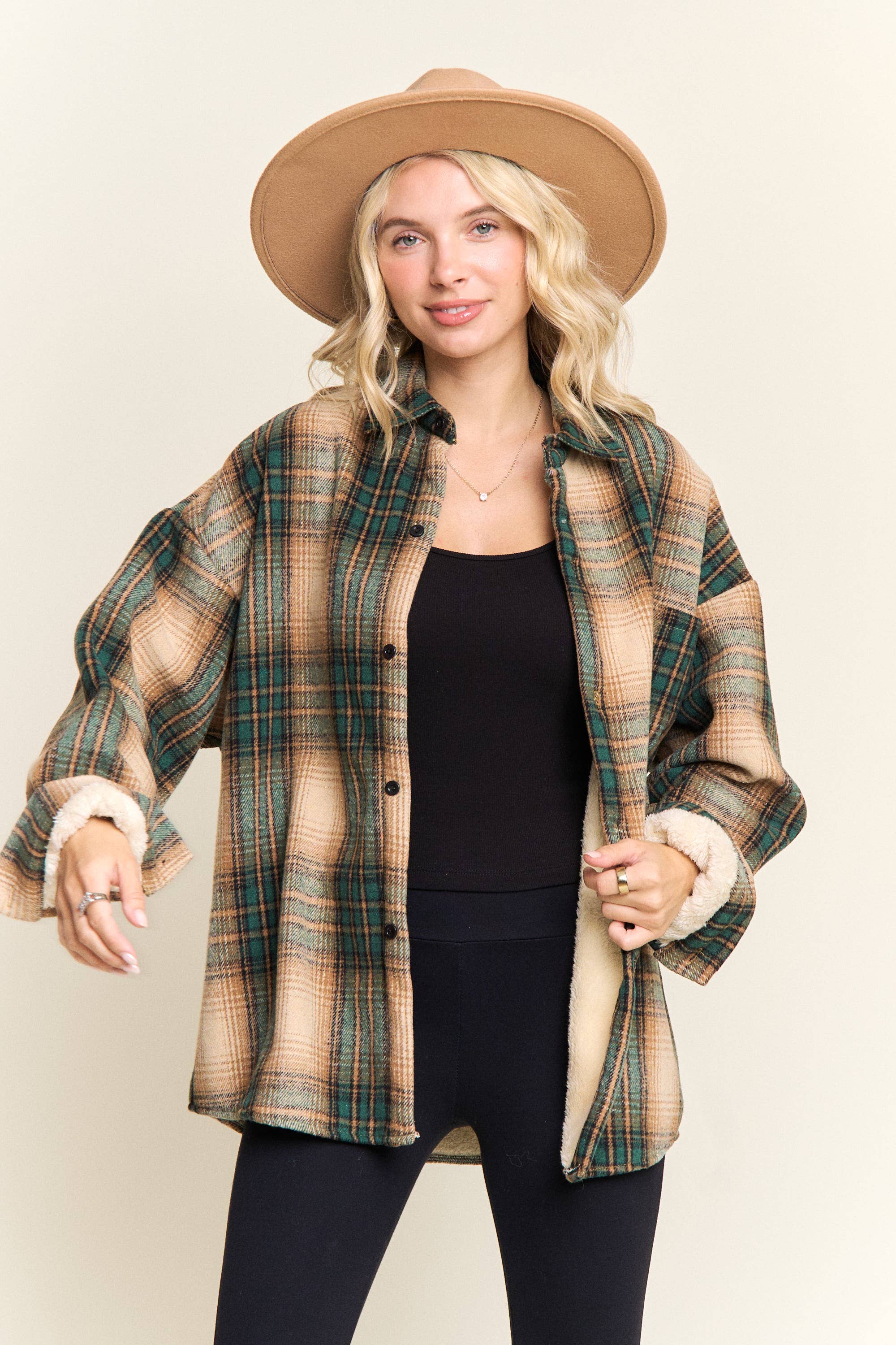 SHERPA-LINED SHACKET