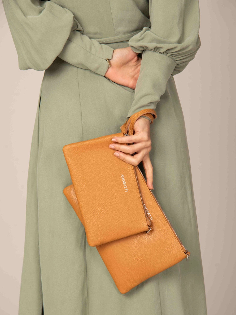 Leather Clutch Crossbody
