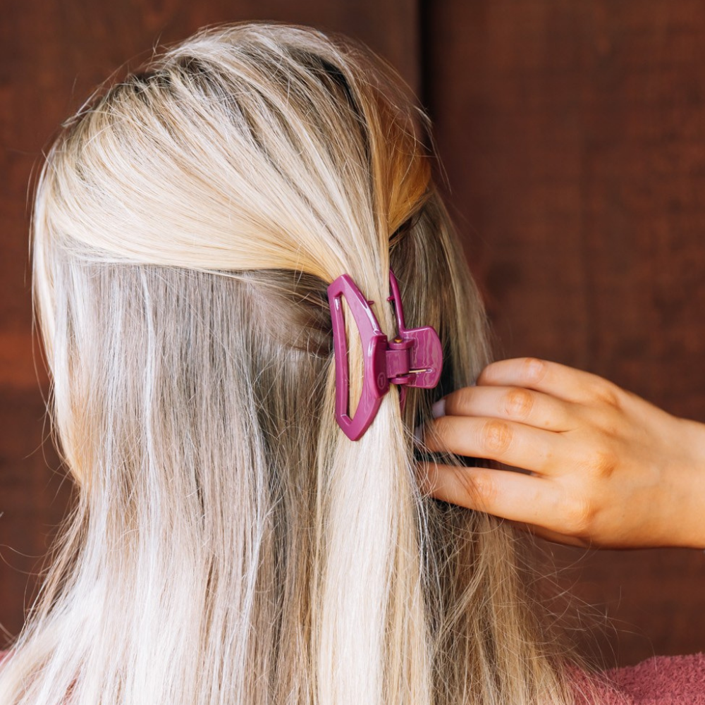 Open Mulberry Small Hair Clip