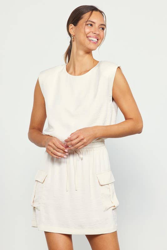 Muscle Utility Mini Dress