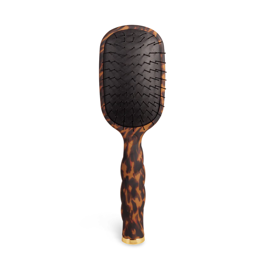 Teleties Hair Brush - Tortoise Detangler Fine Hair