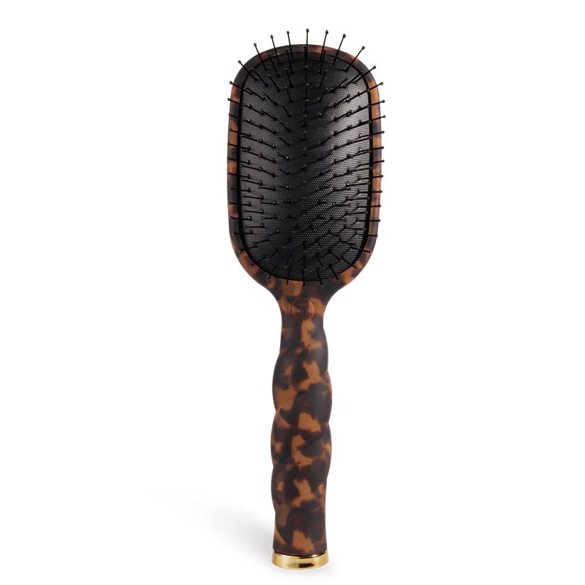 Teleties Hair Brush - Tortoise Detangler Medium Hair