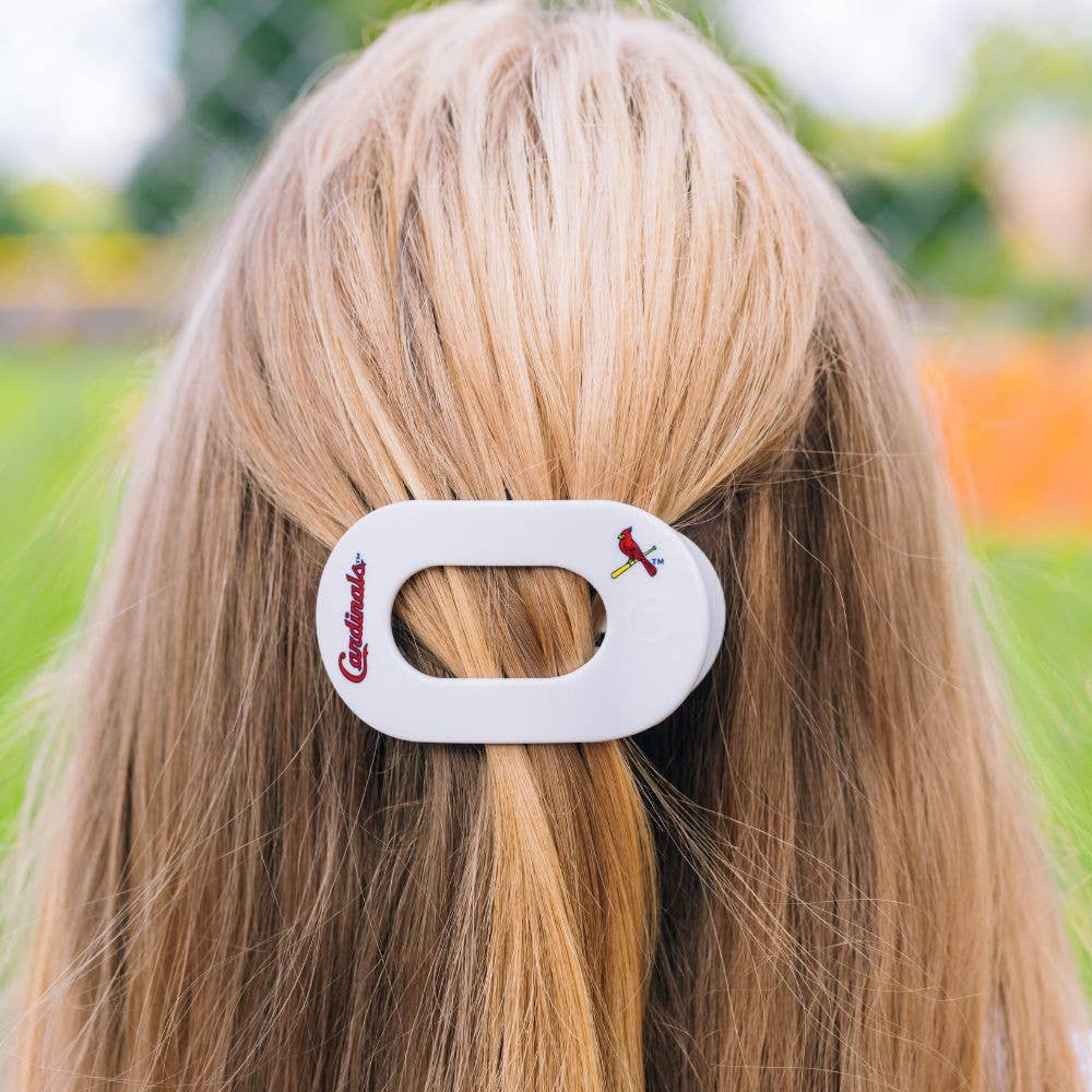 Flat Round Hair Clip | Small | St. Louis Cardinals