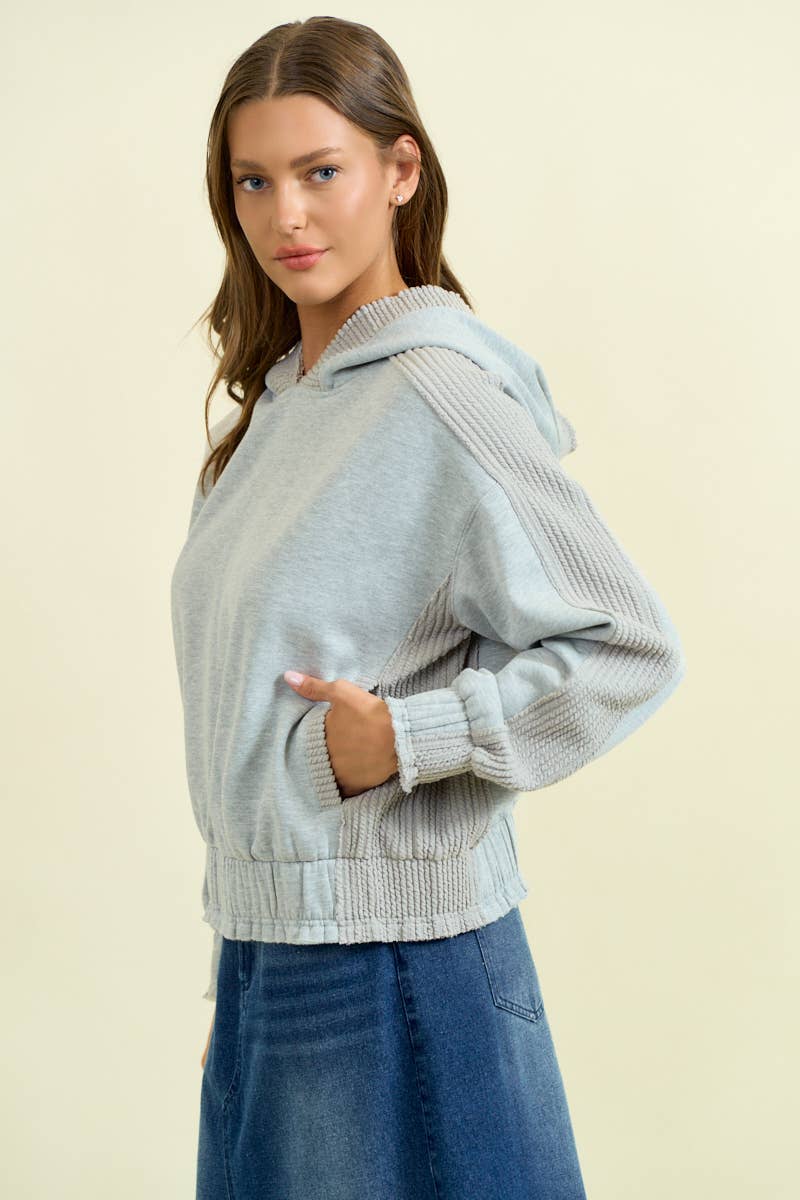 BRUSHED TERRY SWEATSHIRT