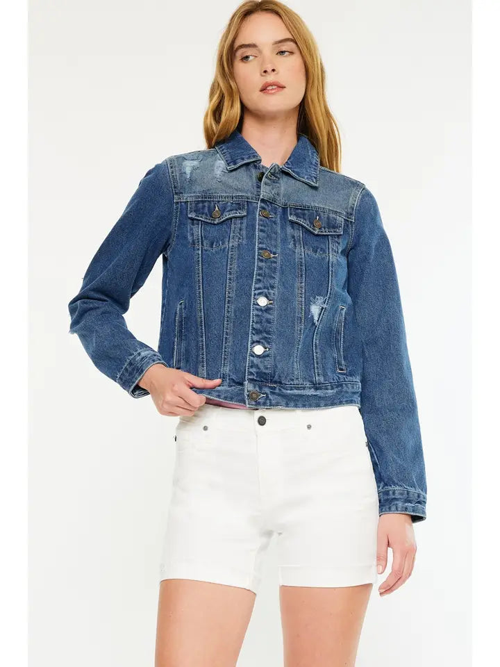 Dark Wash Denim Jacket
