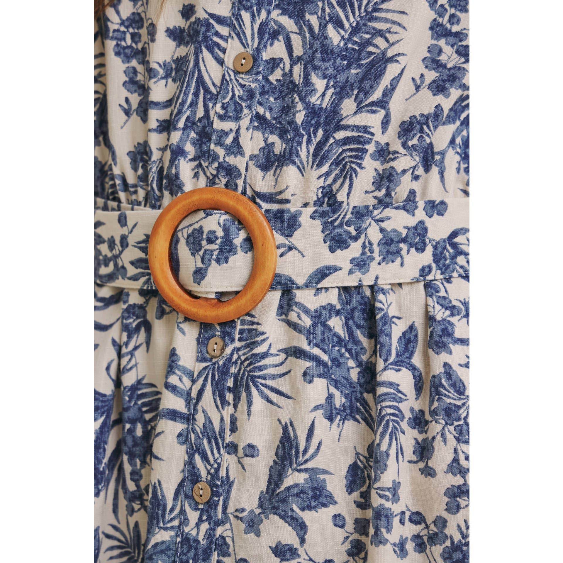 VINEYARD FLORAL MINI DRESS
