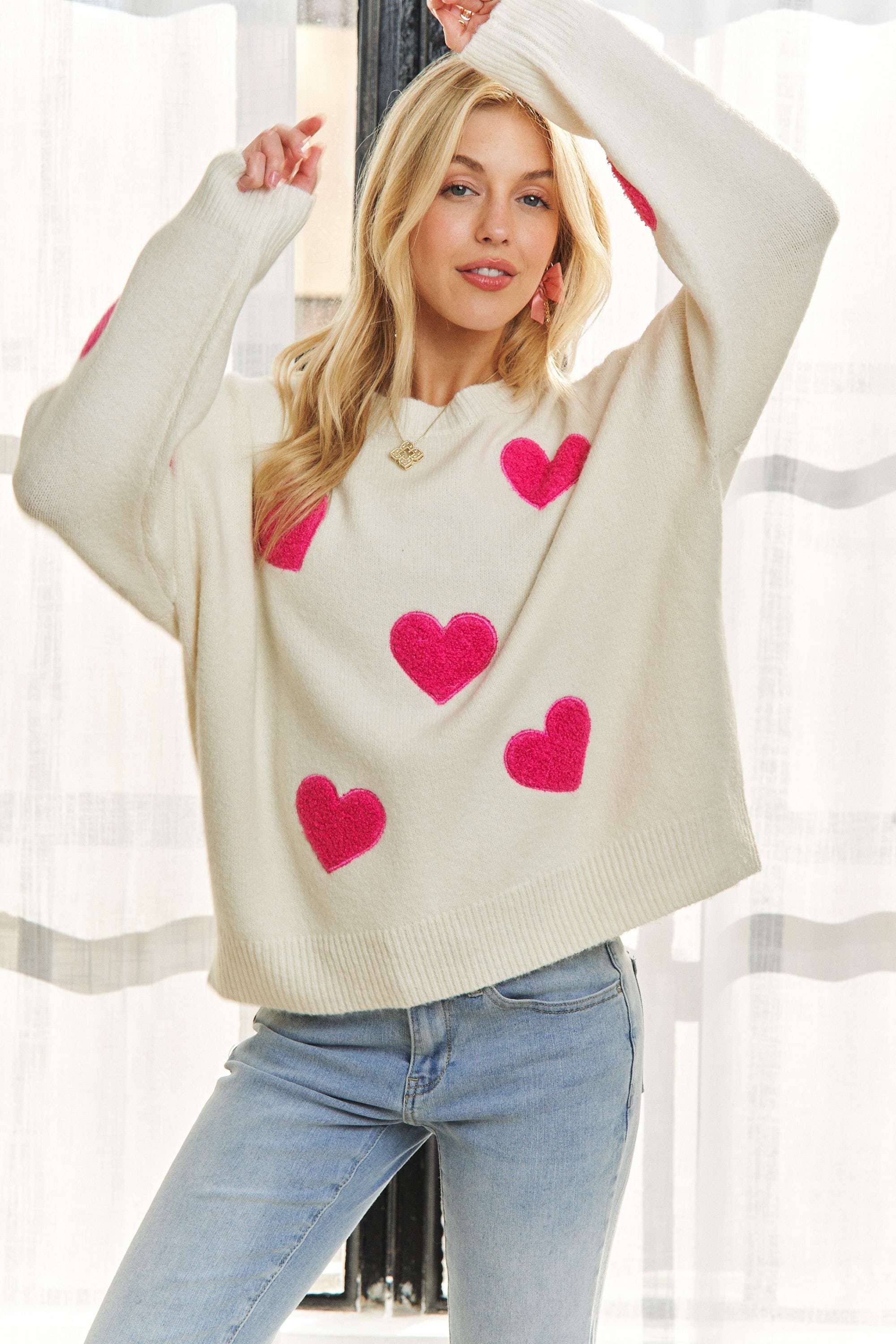 HEART SWEATER