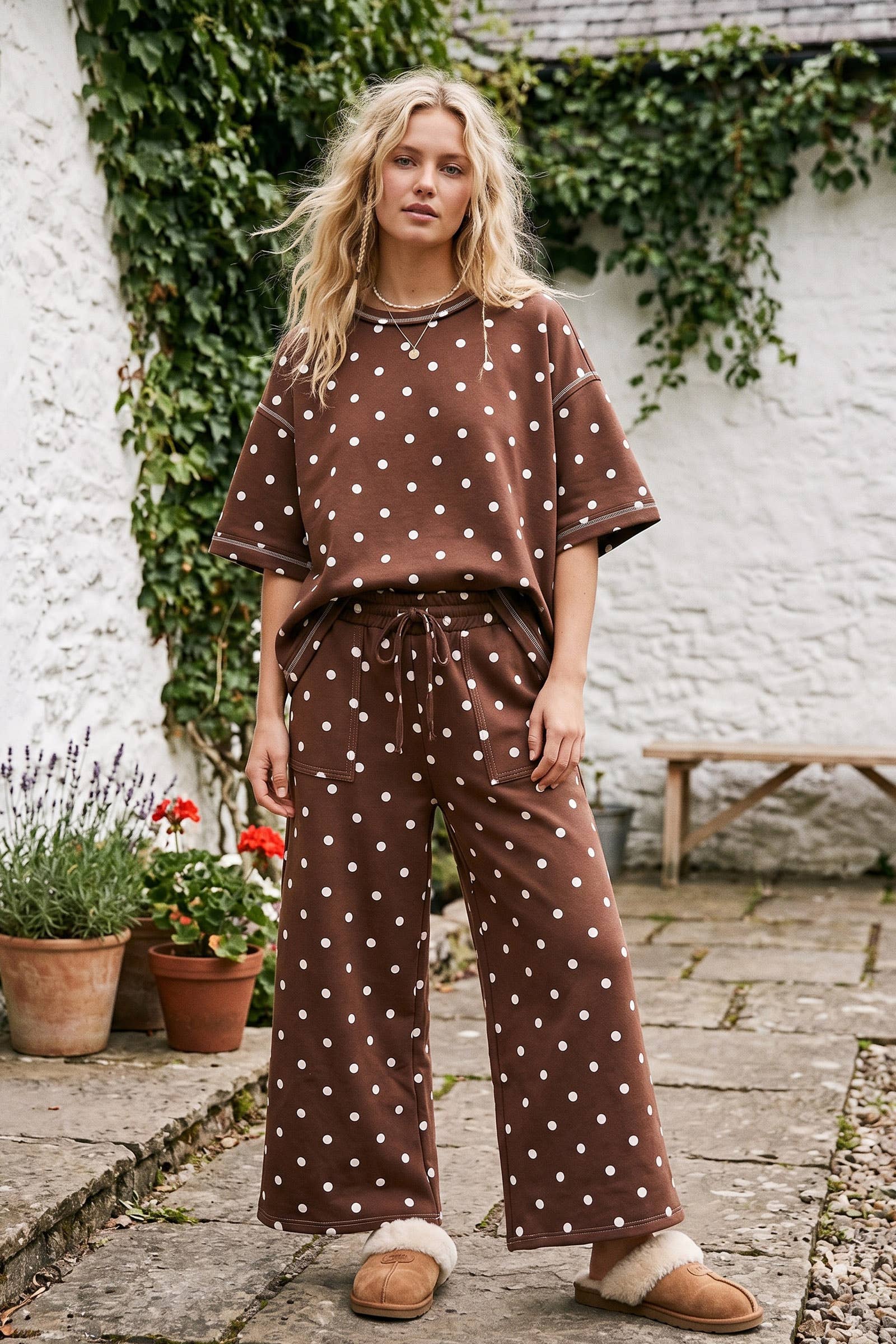 Scuba Polka Dot Set