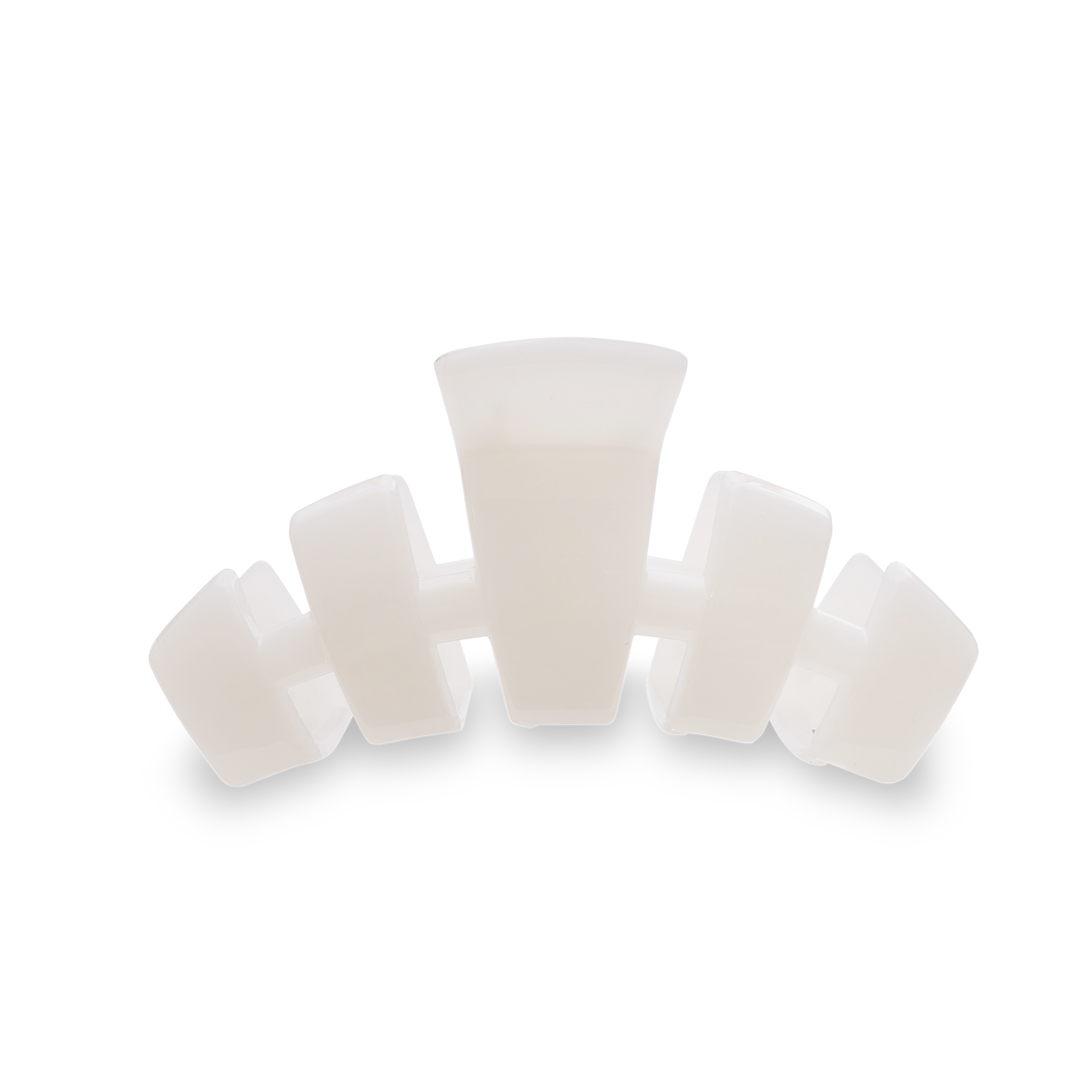 Classic Hair Clip | Medium | Coconut White