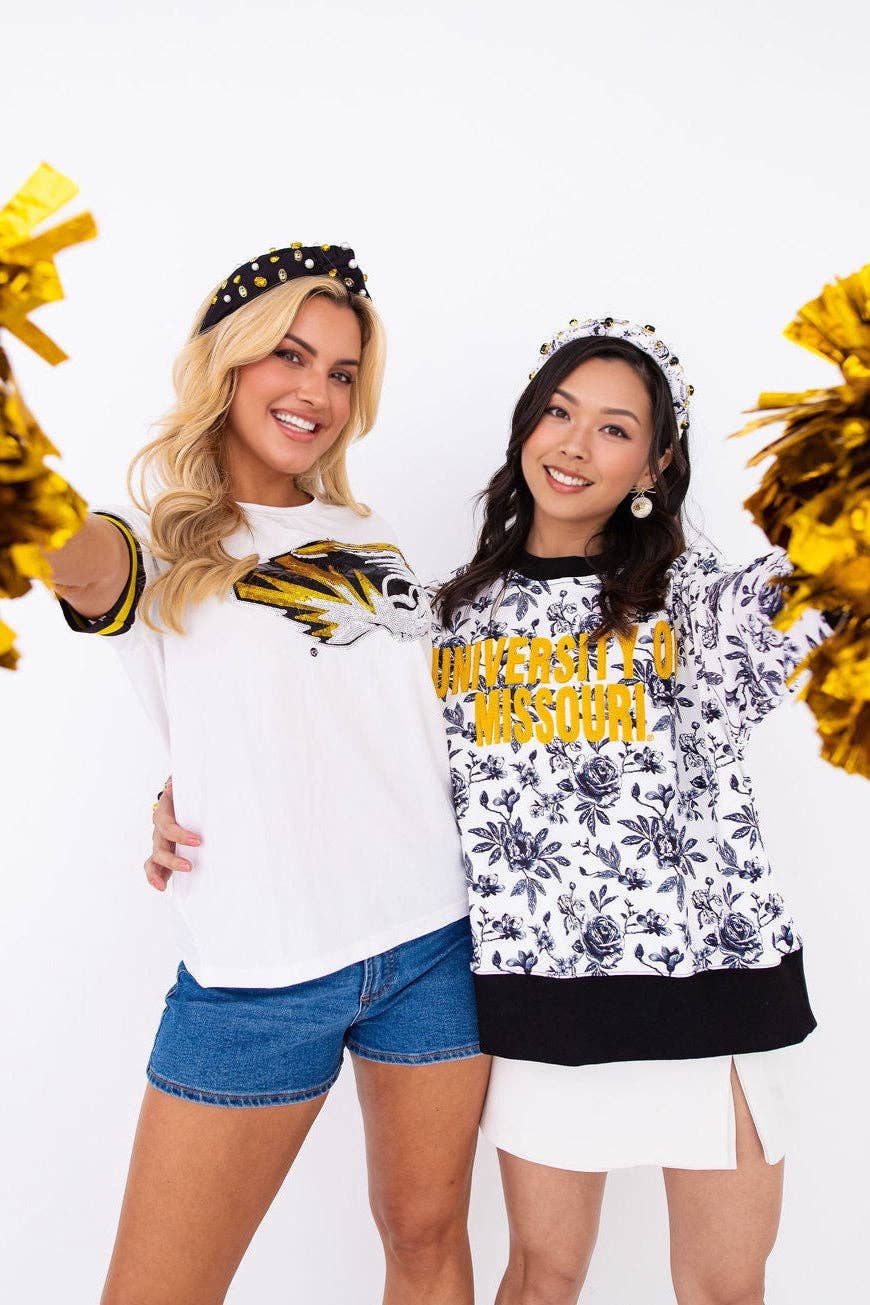 Mizzou Sparkle Logo T-Shirt