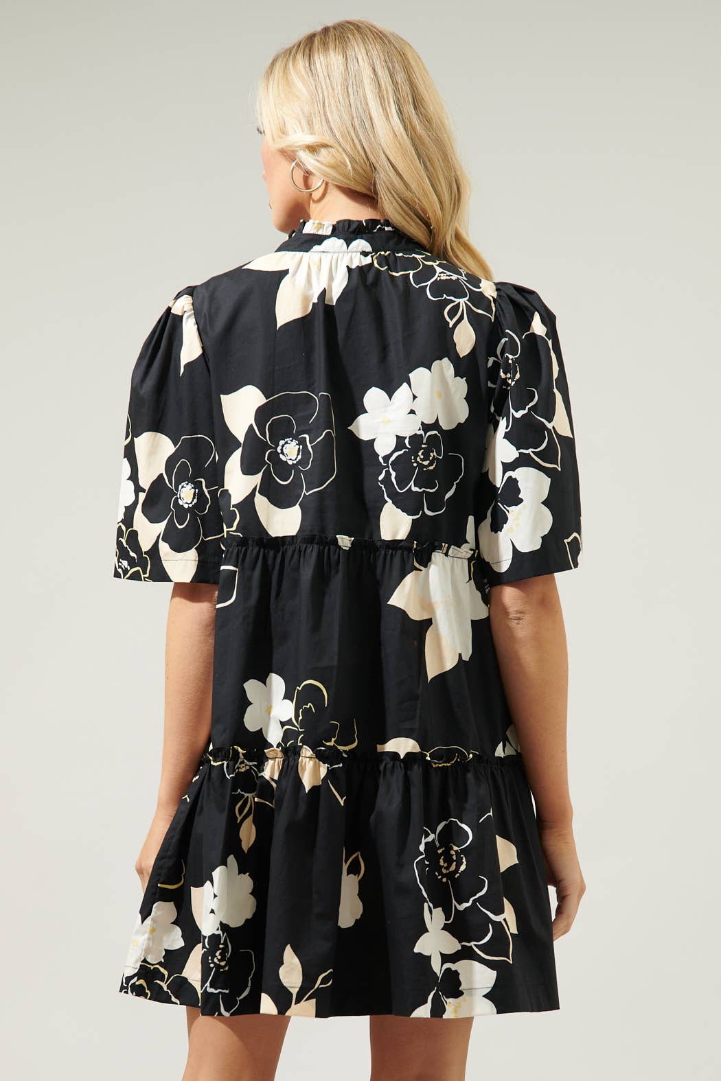 Cairan Rose Shift Dress