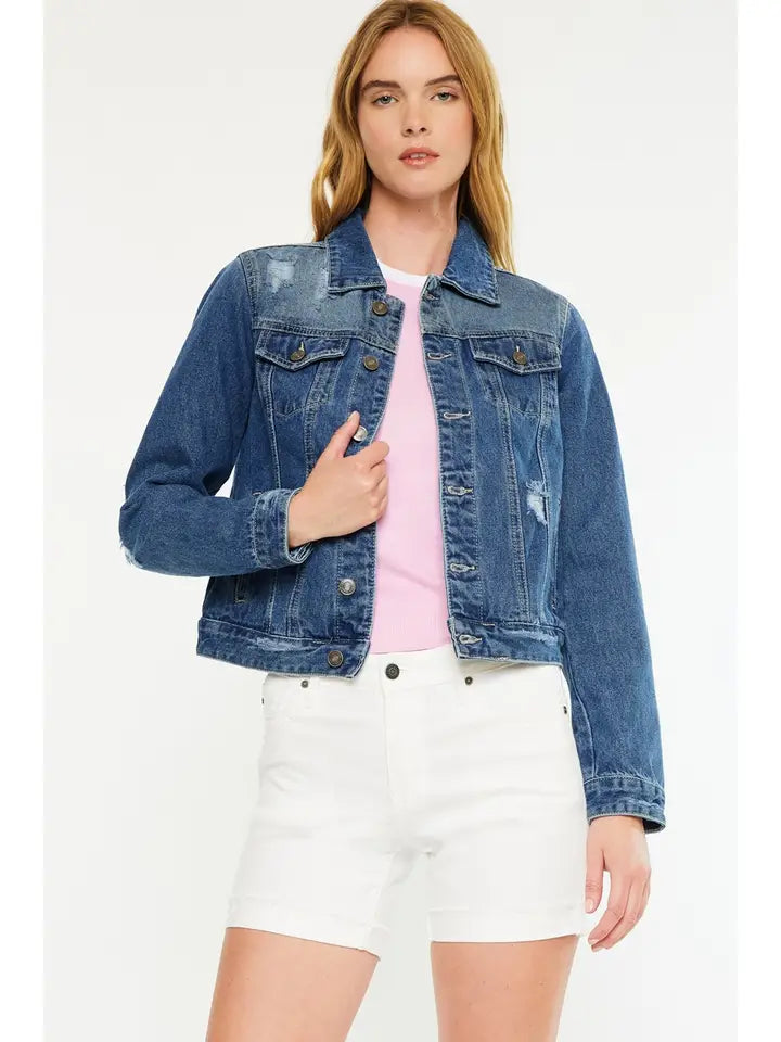 Dark Wash Denim Jacket