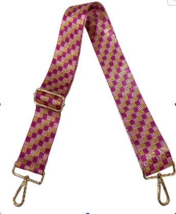 Hendrix Checkered Guitar Bag Strap