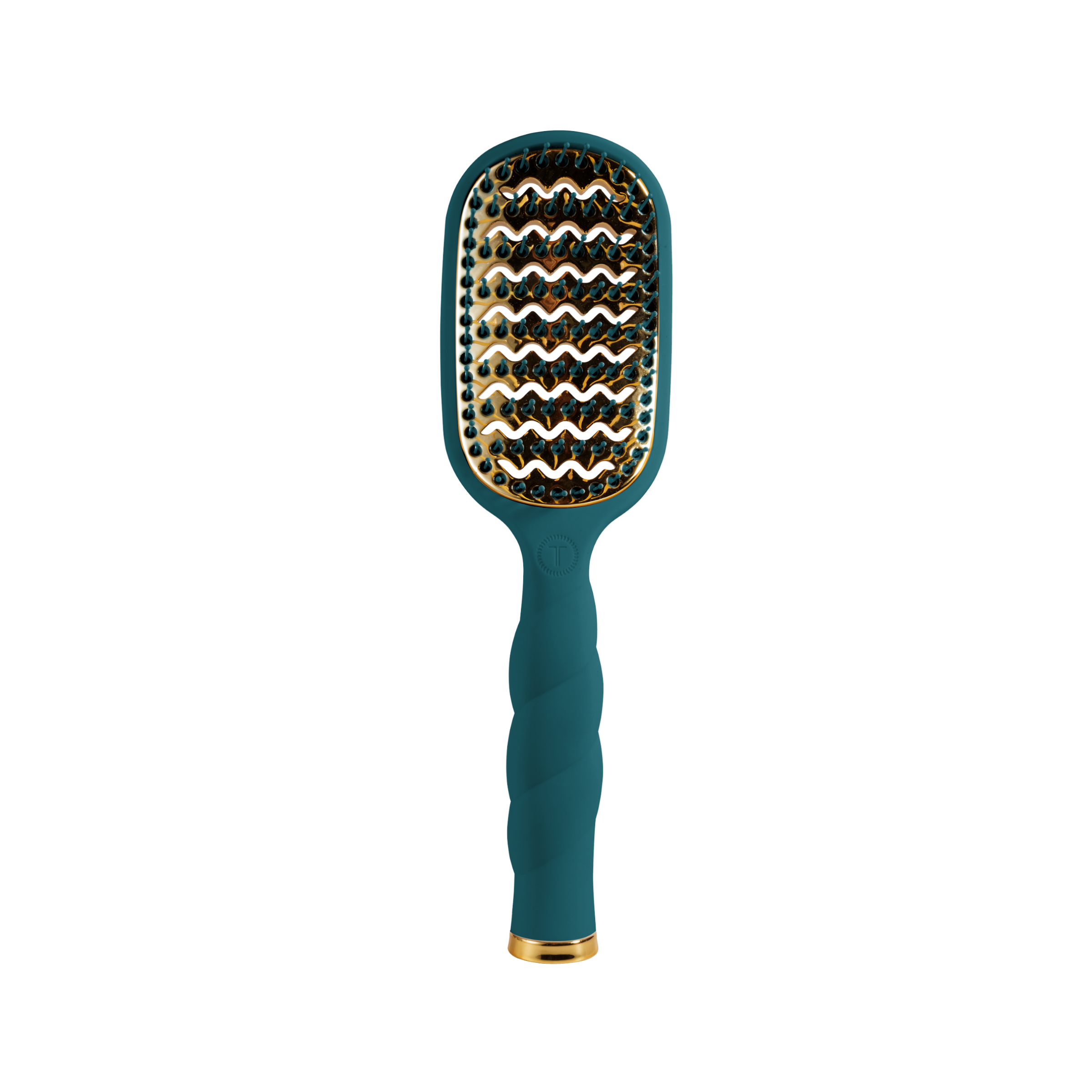 Vented Hair Brush - Teal With It