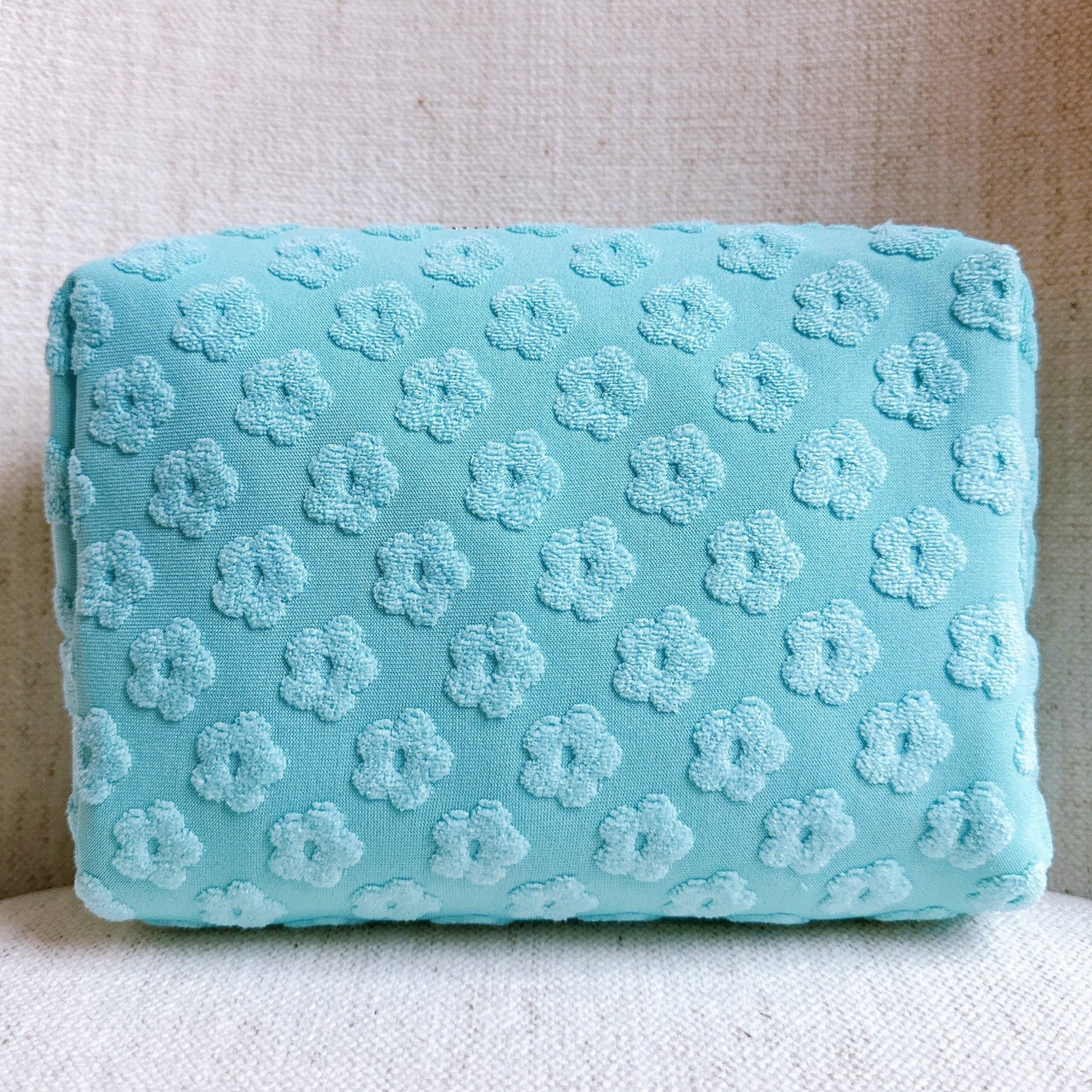 Embossed Daisy Blossom Cosmetic Case