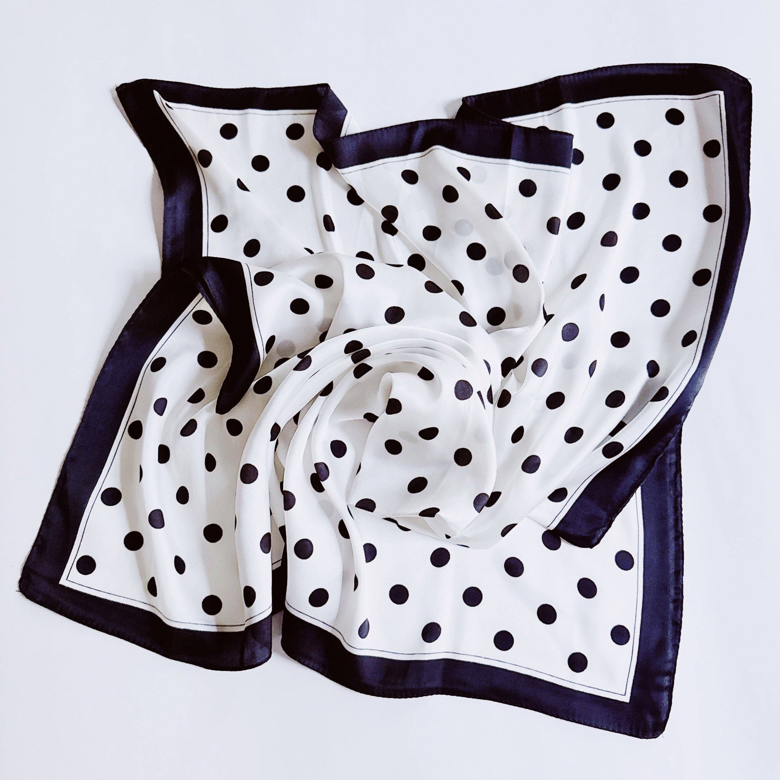Silky Muse Satin Square Scarf