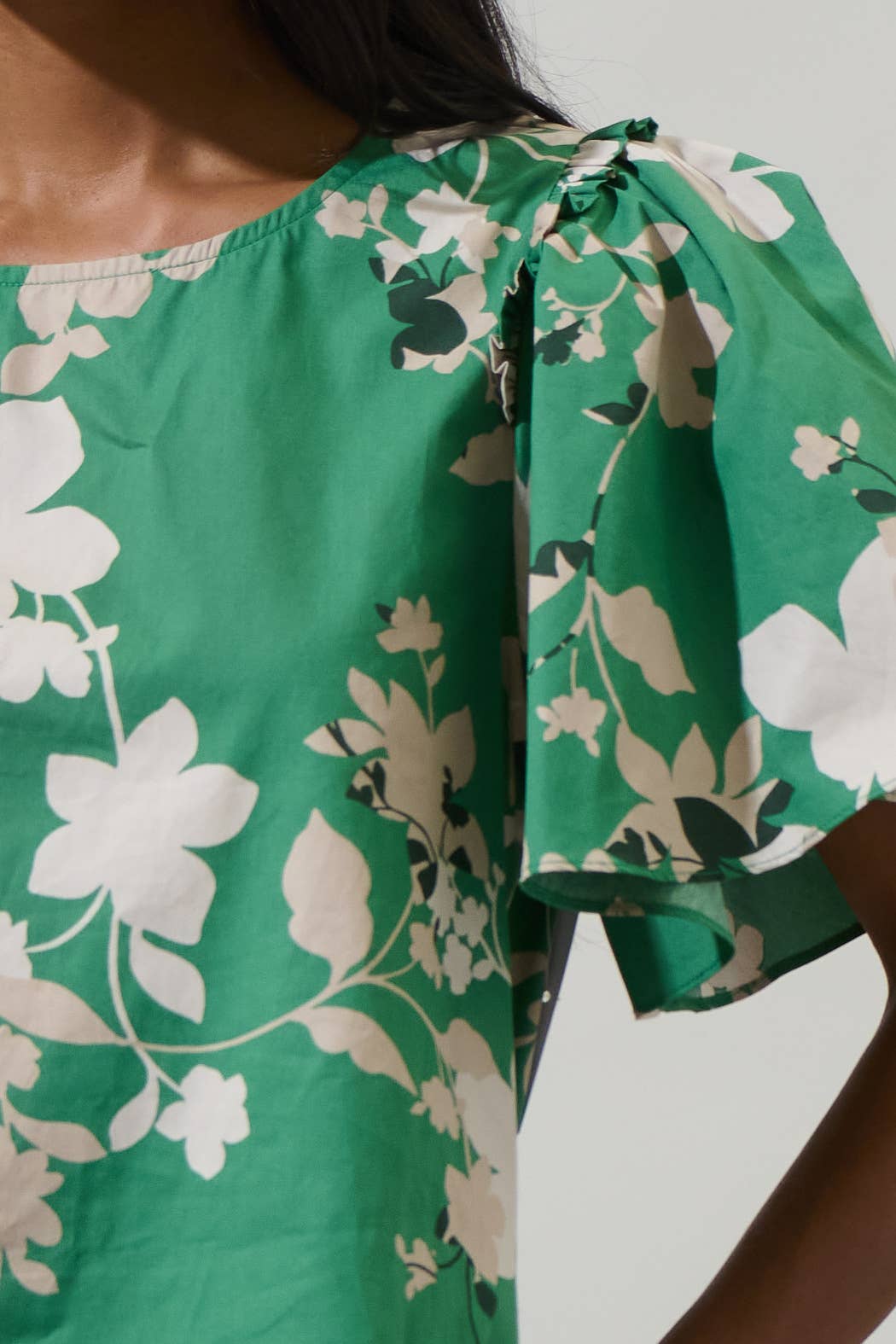 Nora Floral Puff Sleeve Top