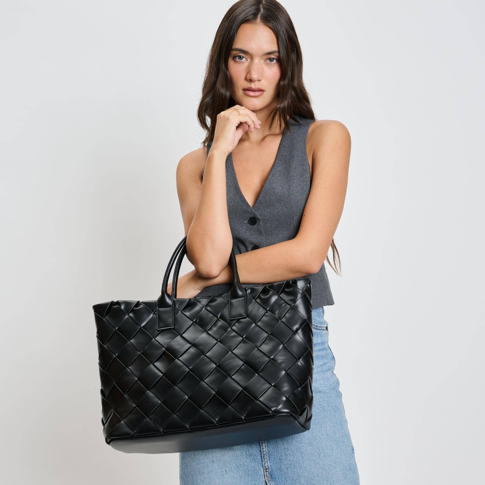 Adeline Woven Tote