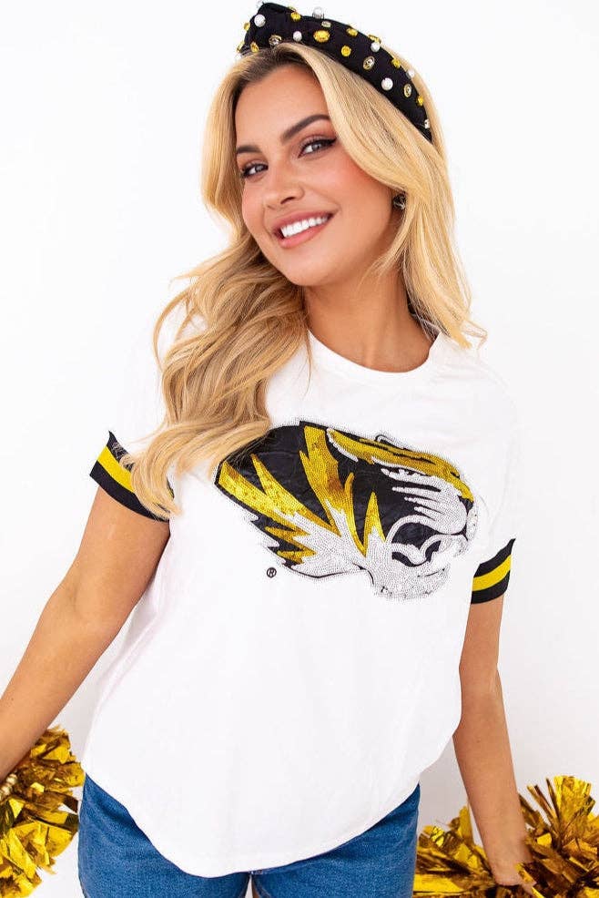 Mizzou Sparkle Logo T-Shirt