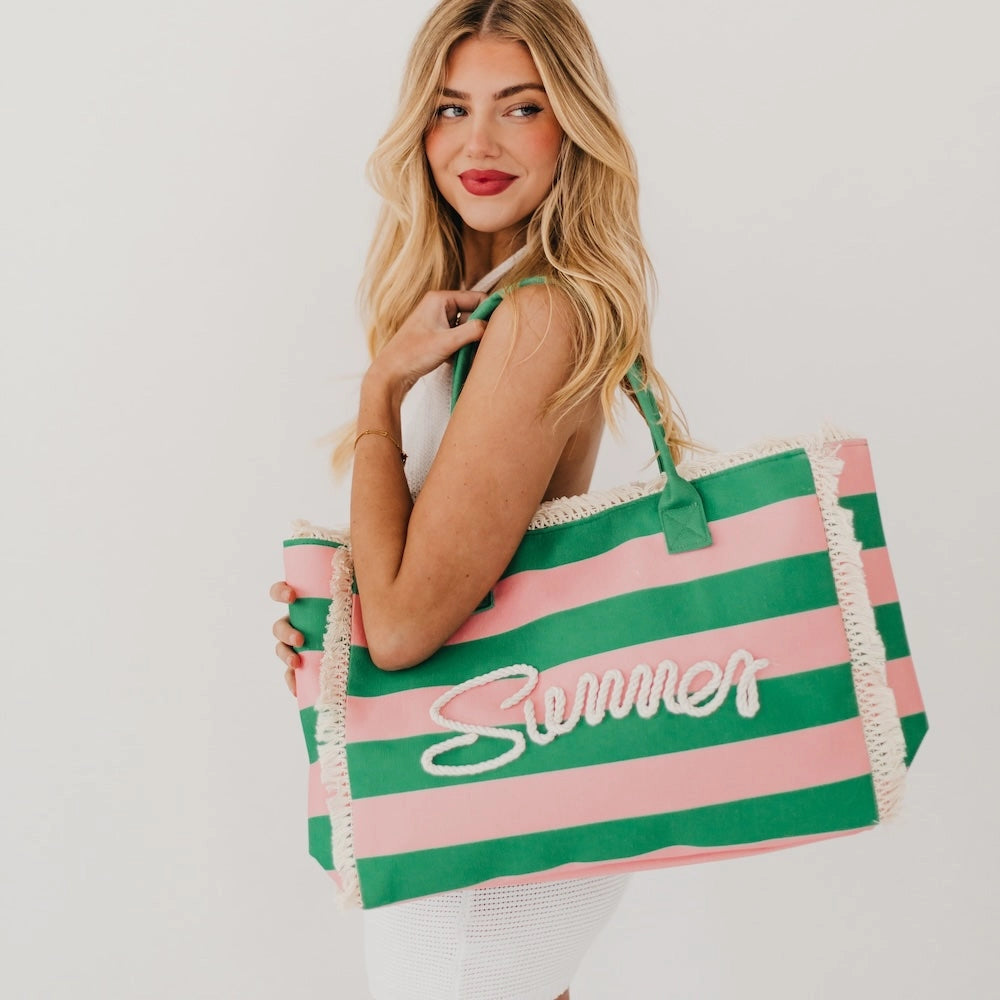 Summer tote bag