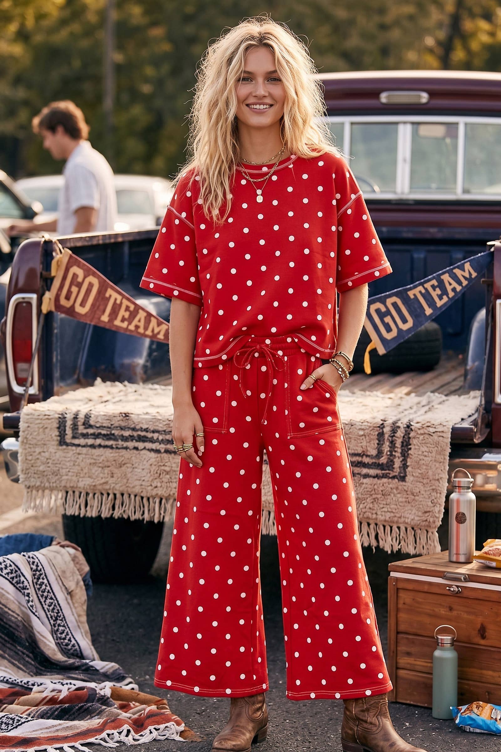 Scuba Polka Dot Set