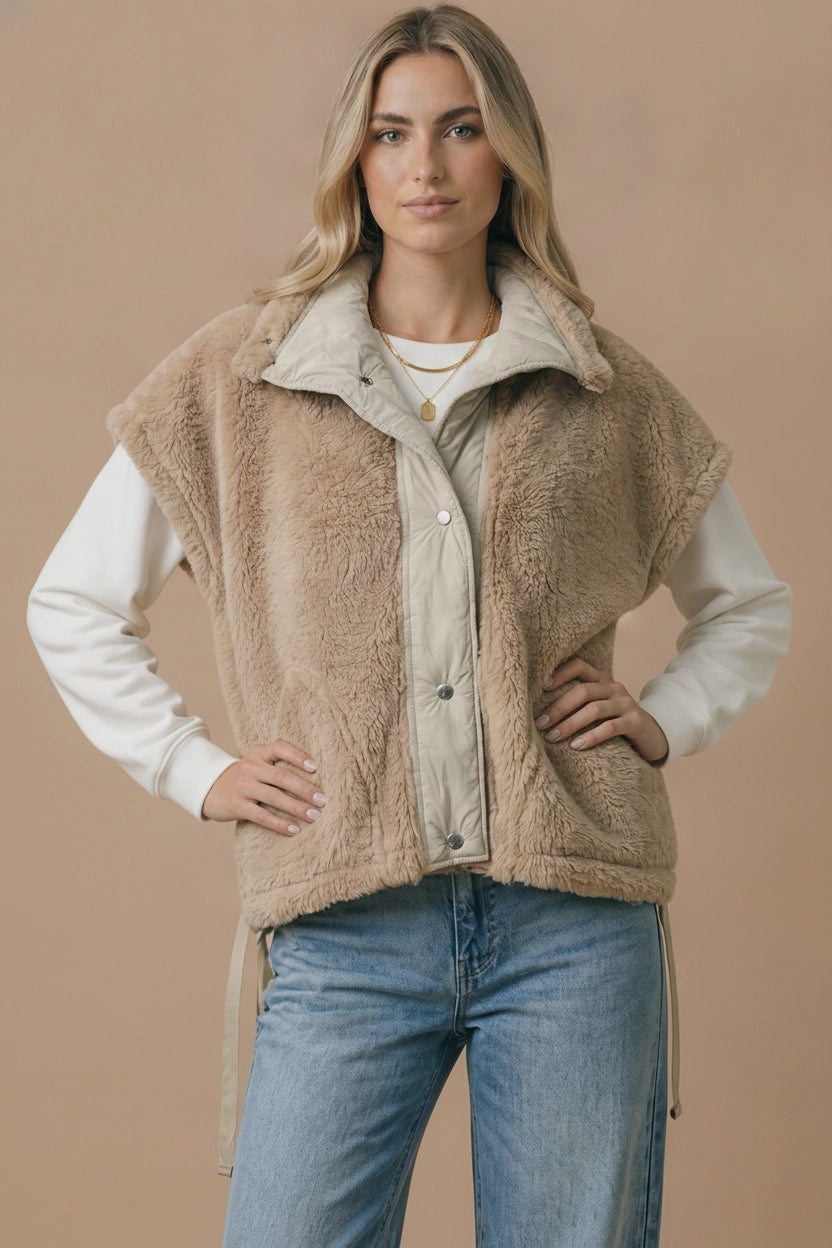 Reversible Sherpa Vest