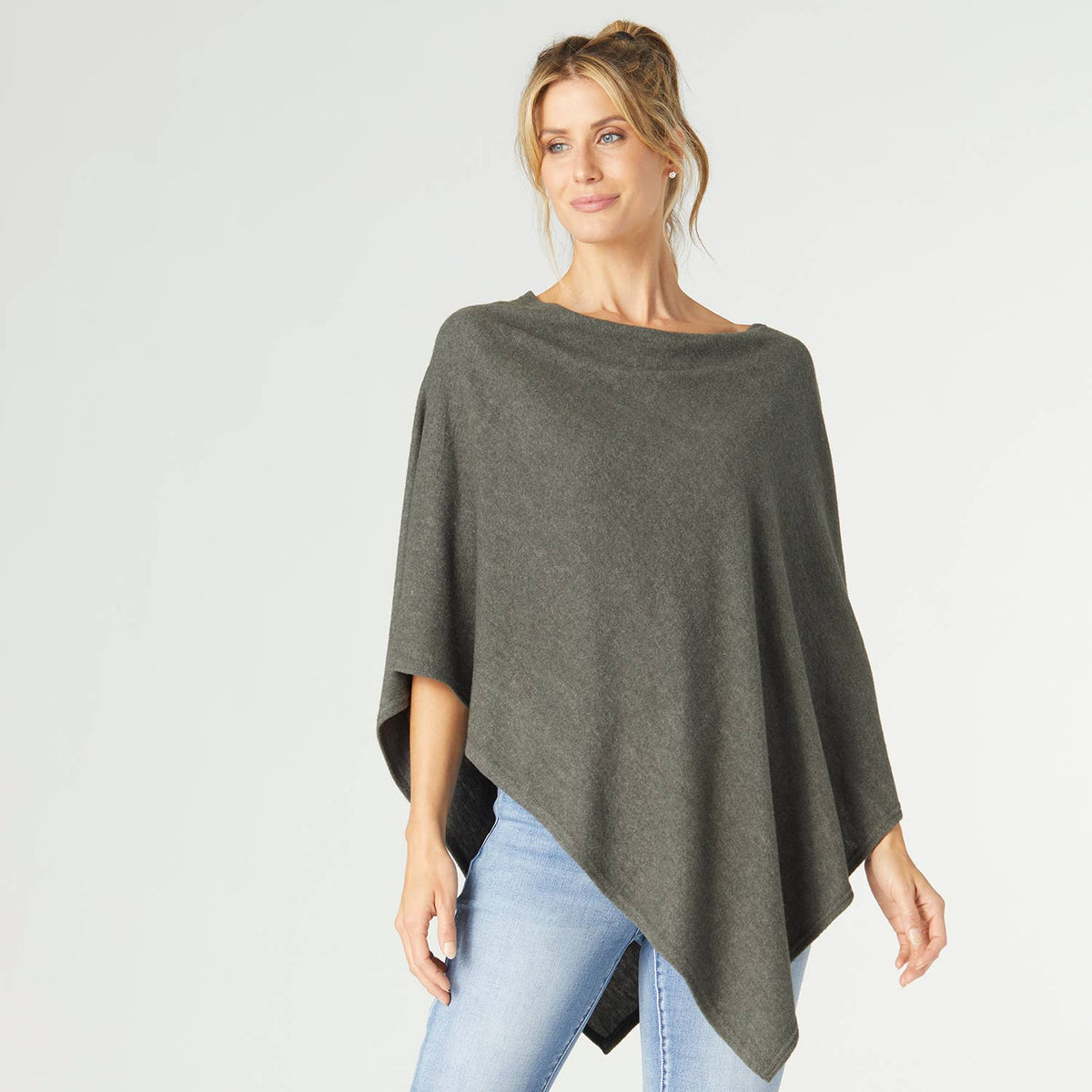 Lightweight Brushed Poncho