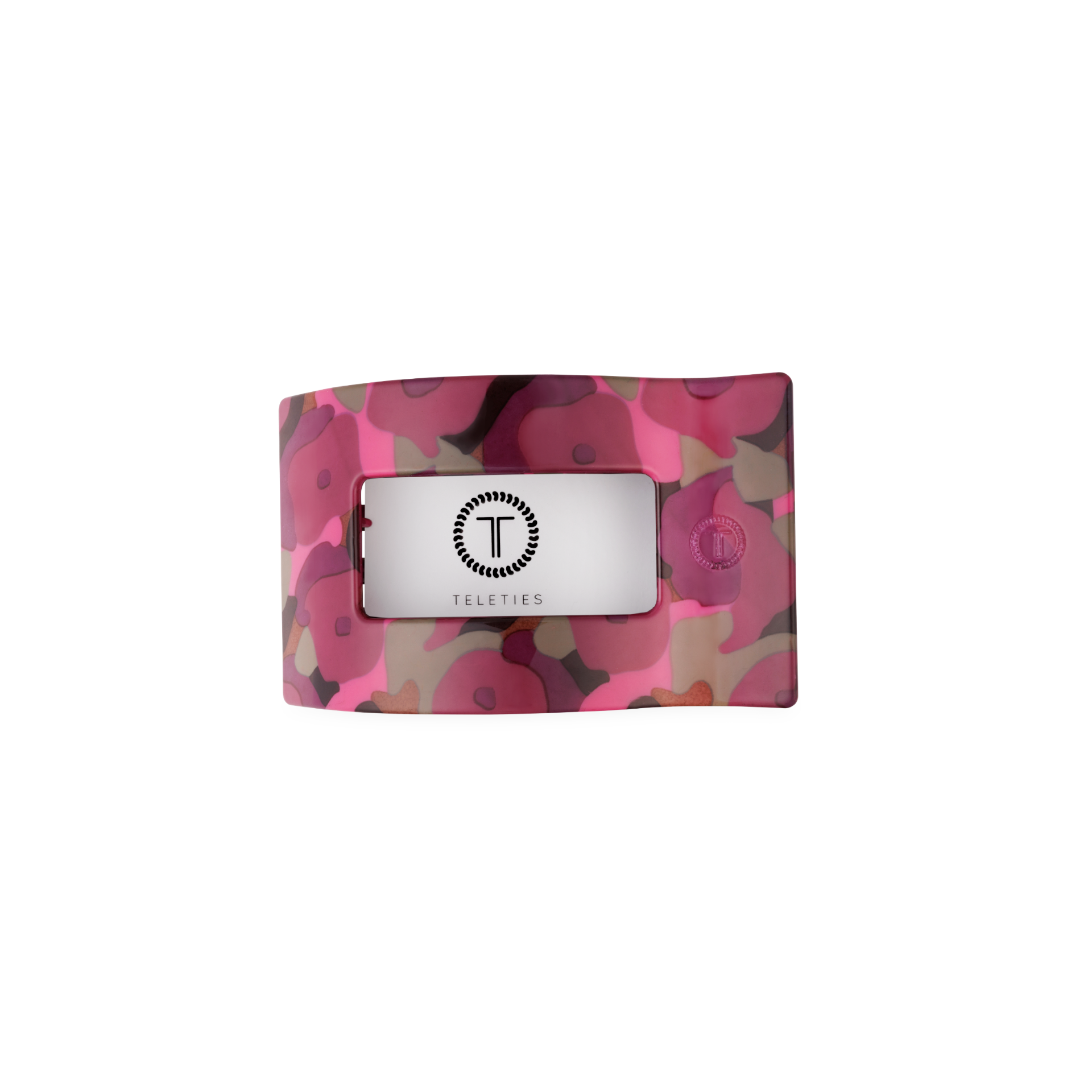 Garden Glam Small Flat Rectangle Hair Clip
