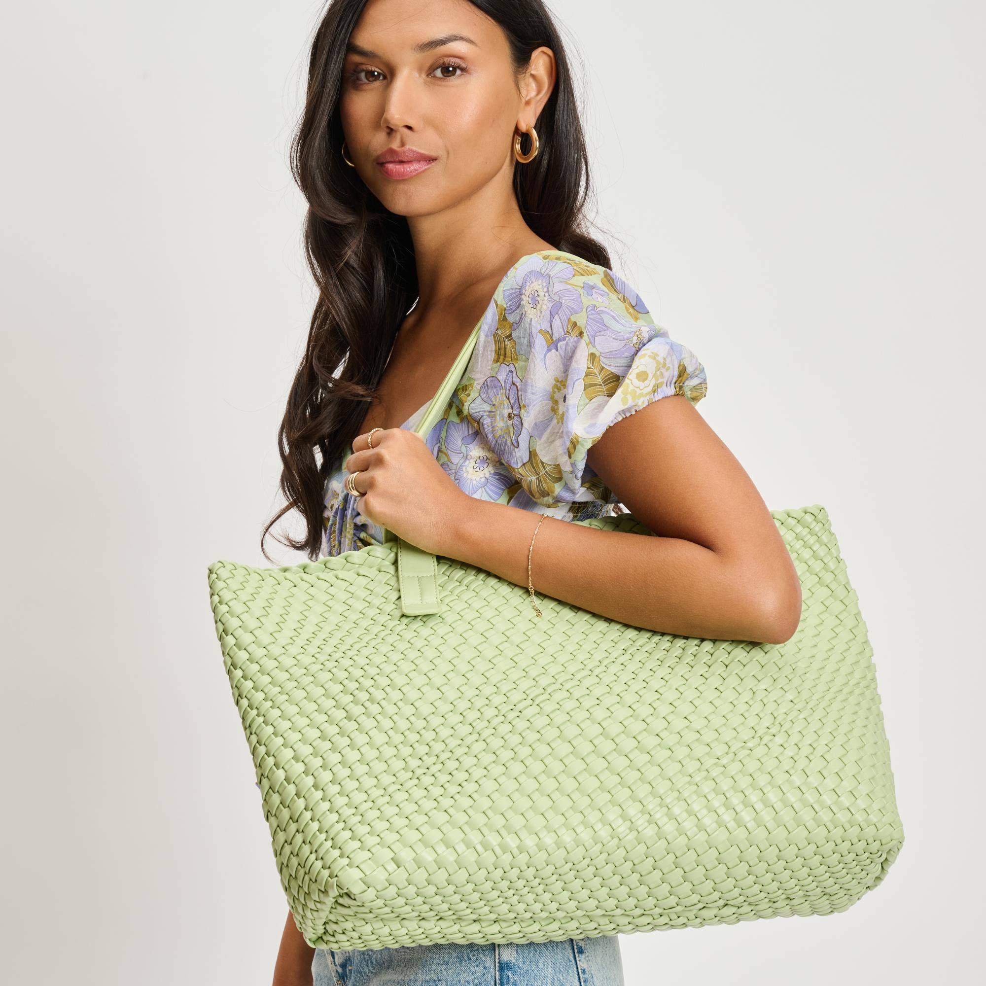 Piquant Woven Tote