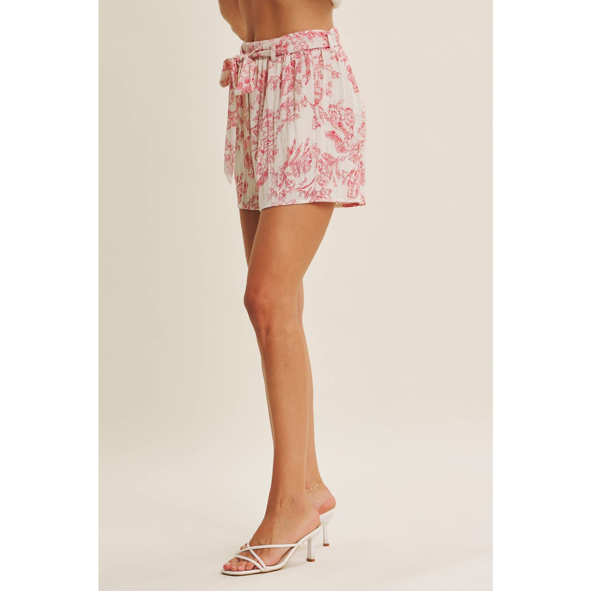 PARISIAN CHARM TOILE SHORTS
