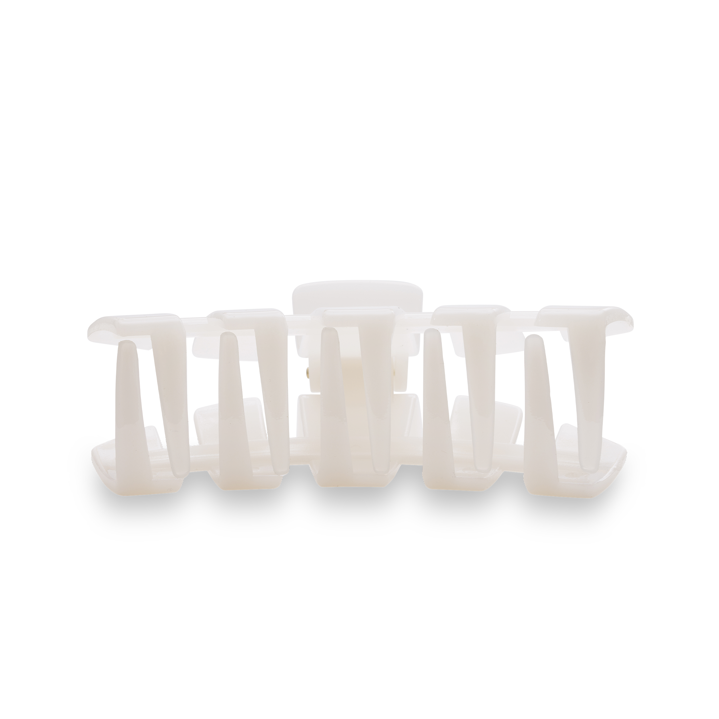 Classic Hair Clip | Large | Coconut White