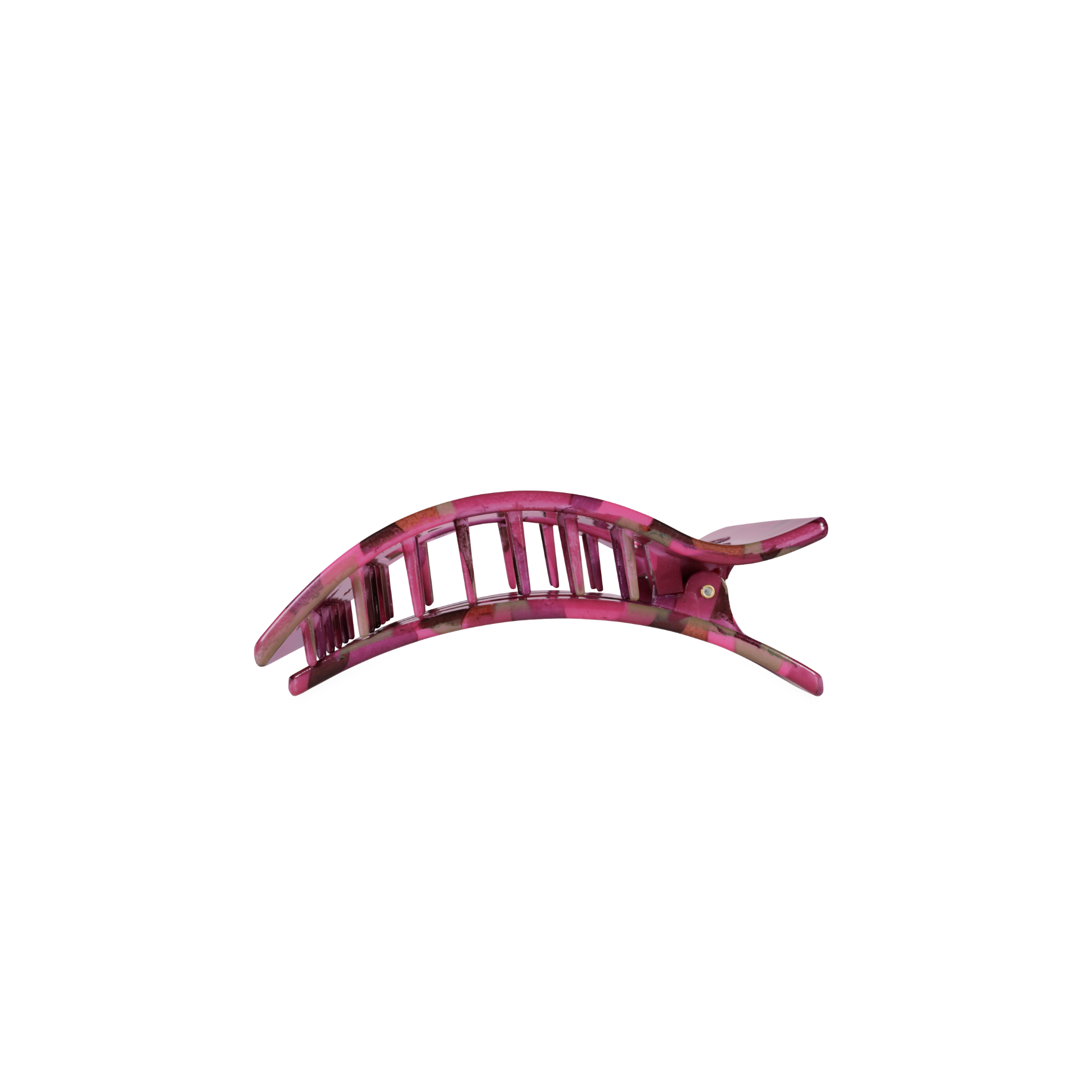 Garden Glam Small Flat Rectangle Hair Clip