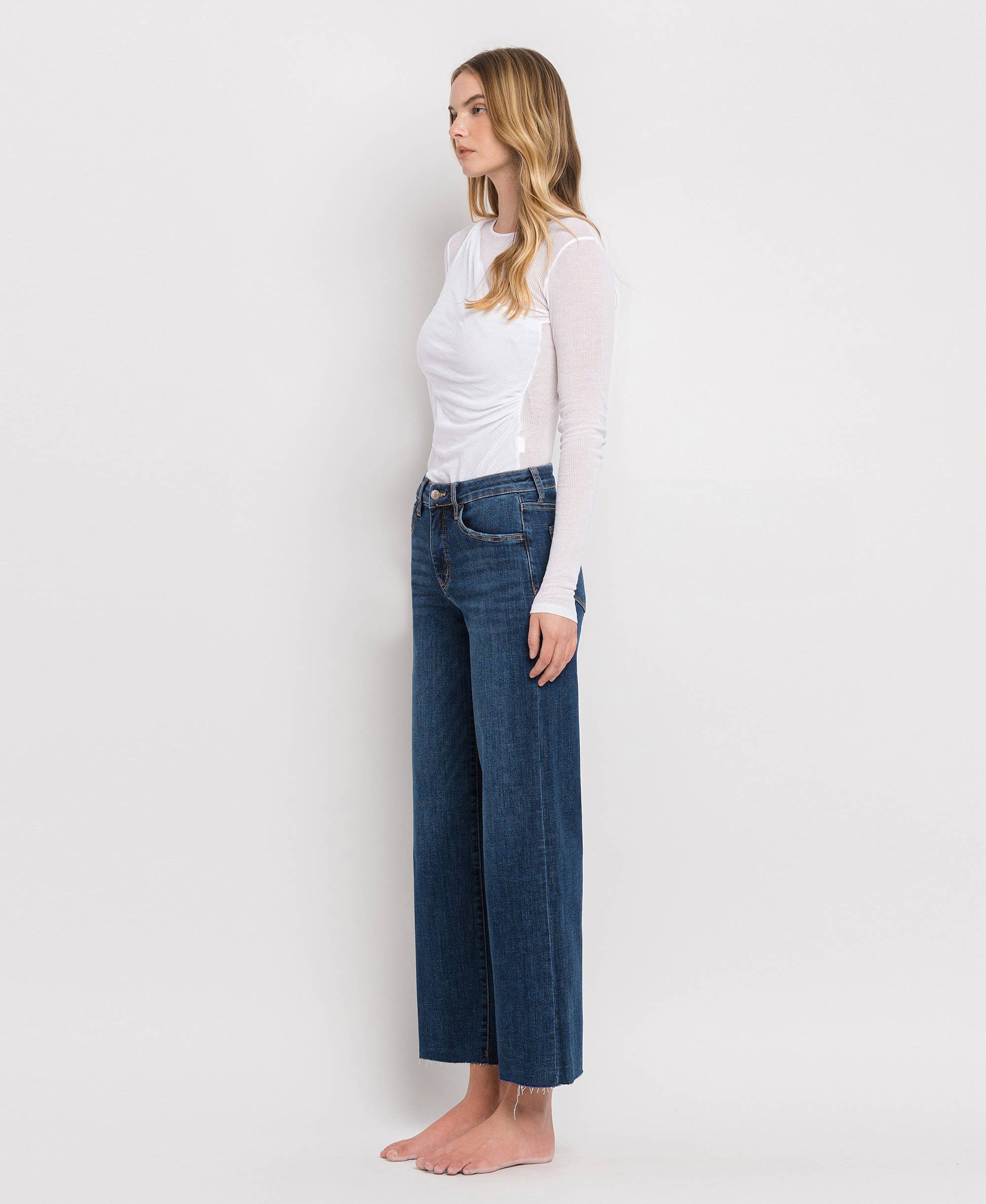 MID RISE WIDE LEG JEANS-Finders Keepers