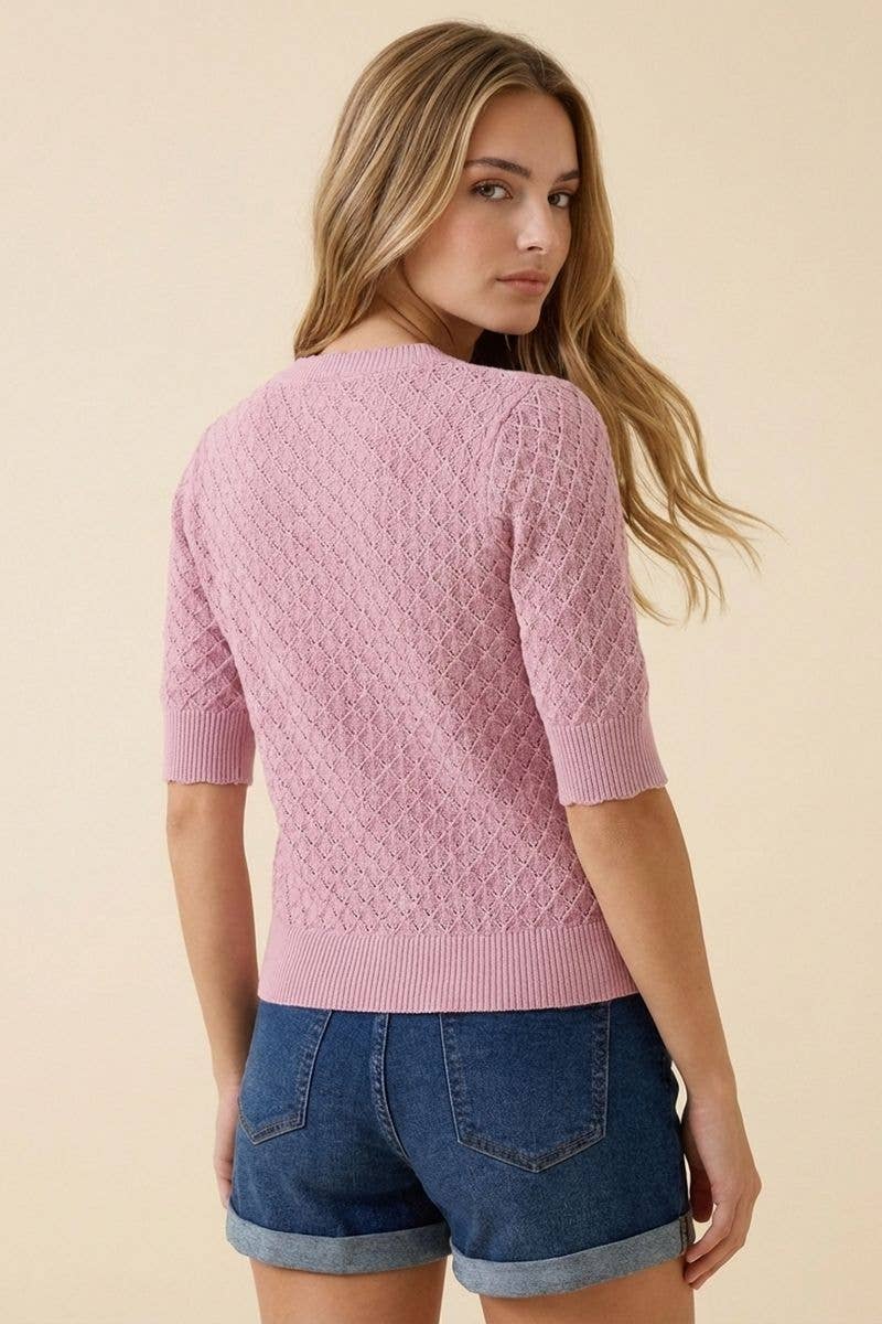 Short Sleeve Cardigan