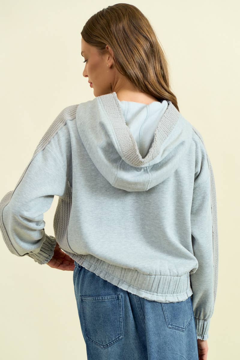 BRUSHED TERRY SWEATSHIRT