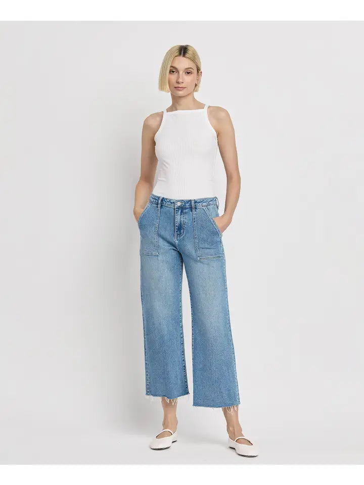 High Rise Crop Carpenter
