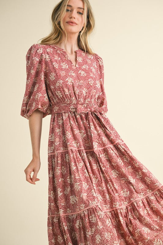 Floral Midi Dress