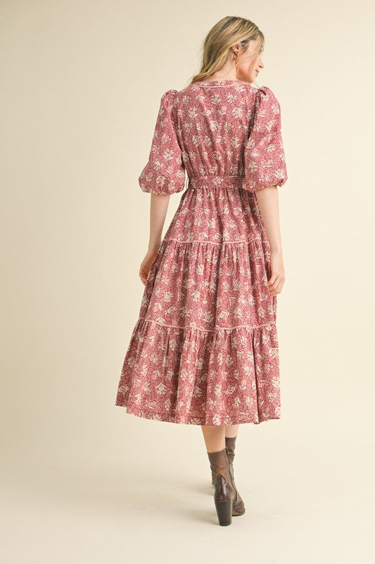 Floral Midi Dress