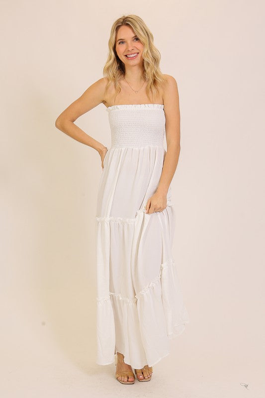 Strapless Maxi Dress