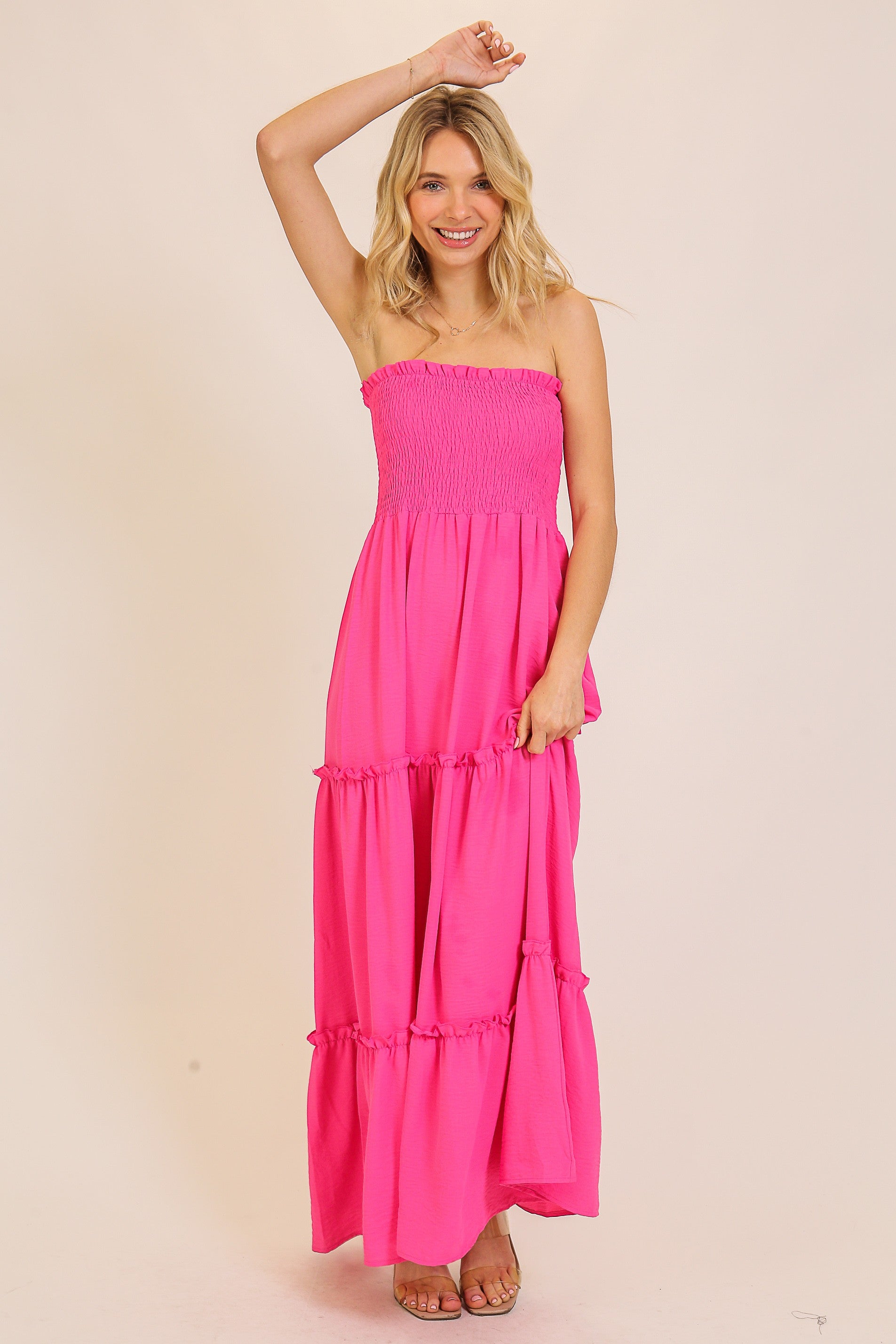 Strapless Maxi Dress