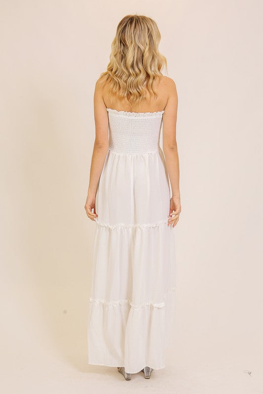 Strapless Maxi Dress