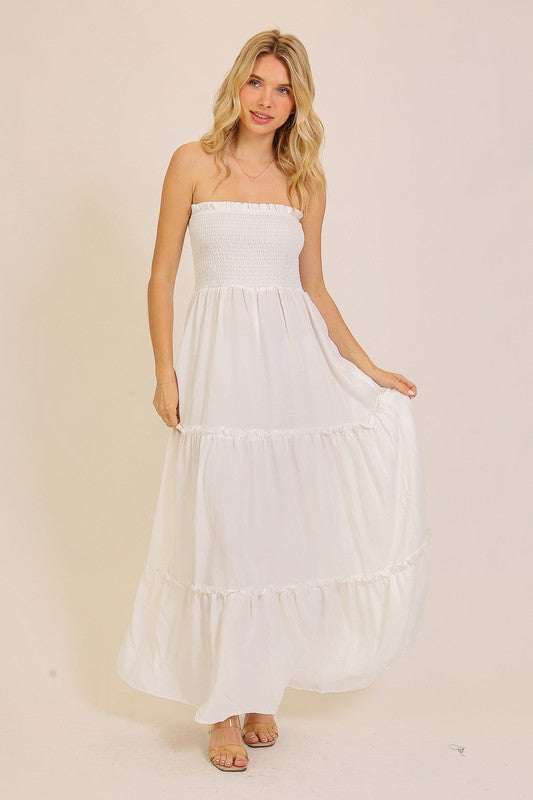Strapless Maxi Dress