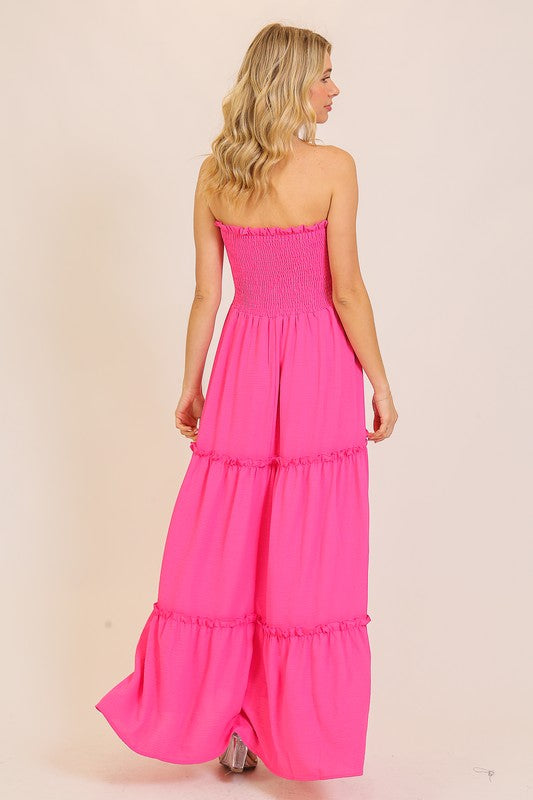 Strapless Maxi Dress