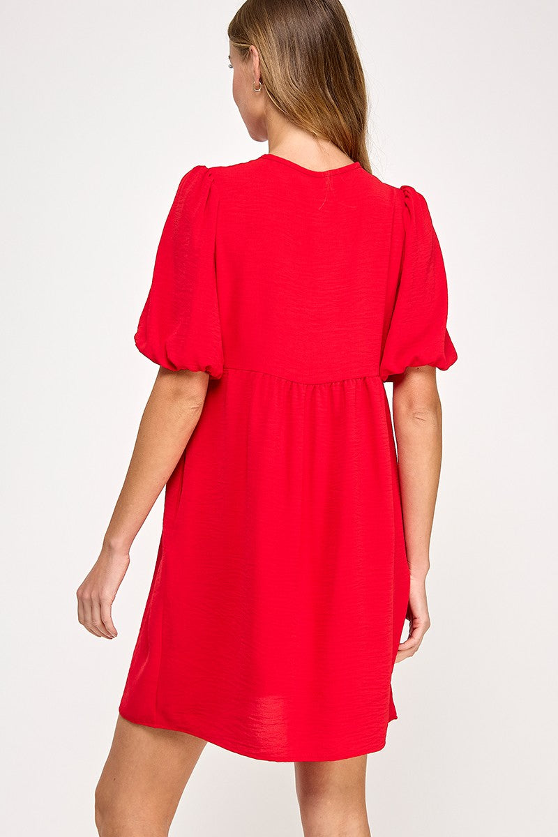 Front Tie Dress