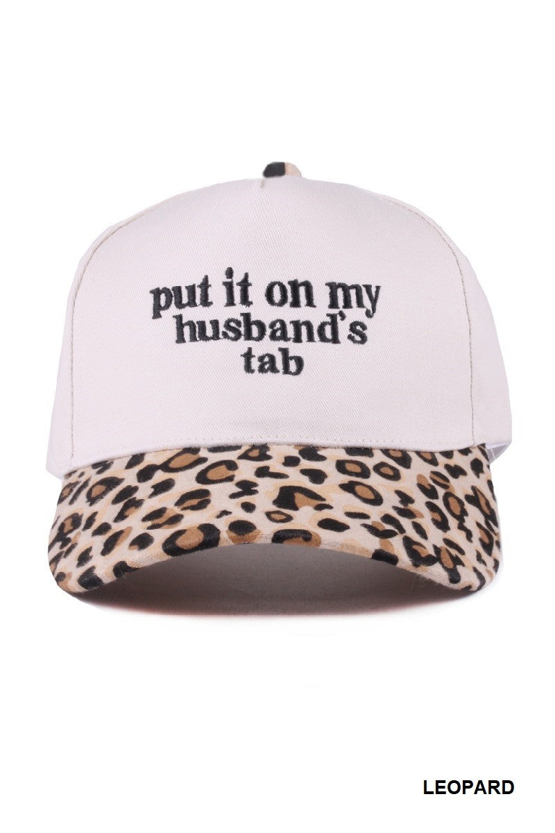 Husbands Tab Baseball Cap