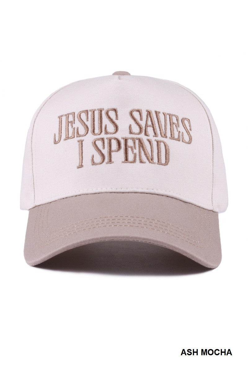 Jesus Spends Baseball Cap