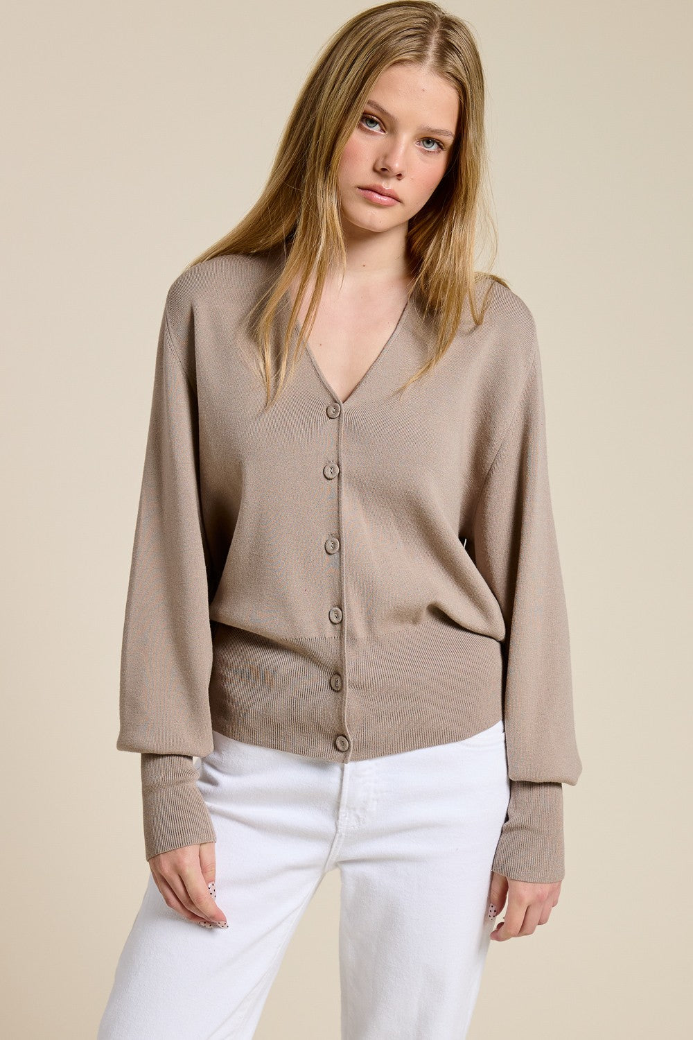 Cashmere Blend Cardigan