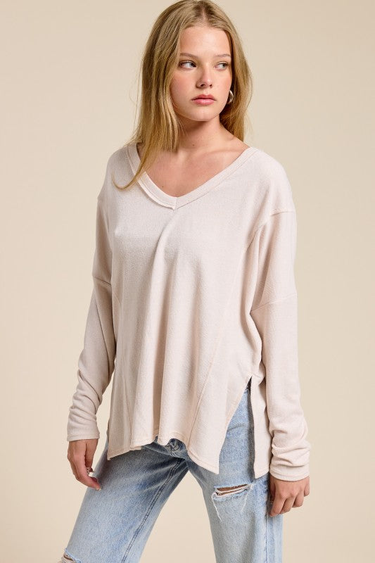 VNeck Terry Dolman