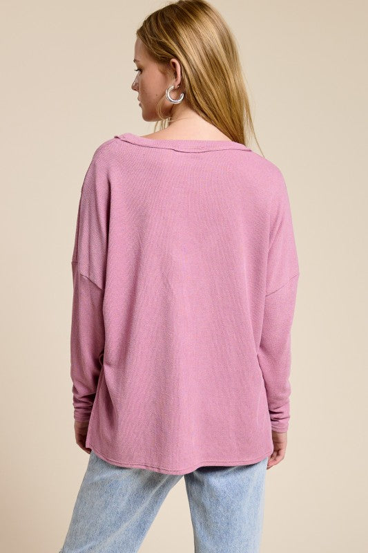 VNeck Terry Dolman